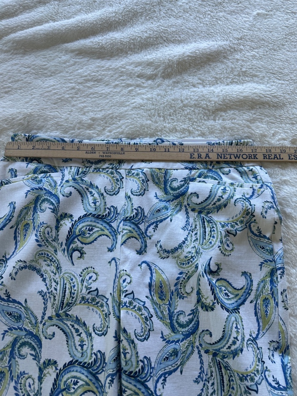 Chico's Paisley Ankle Pant NWT Chico's 2 / US 12 - Picture 5 of 7